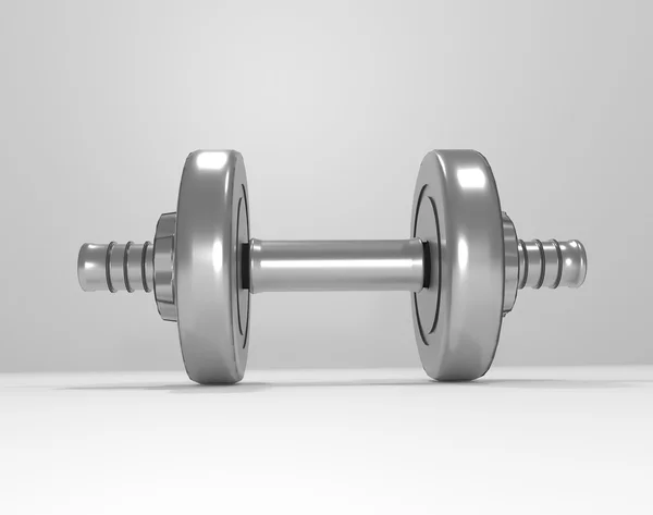 Weight training equipment. — Stock Photo, Image