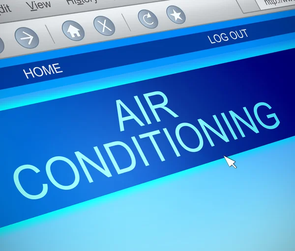 Air conditioning concept. — Stock Photo, Image