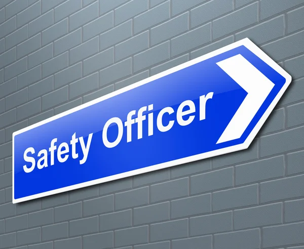 Safety officer concept. — Stock Photo, Image