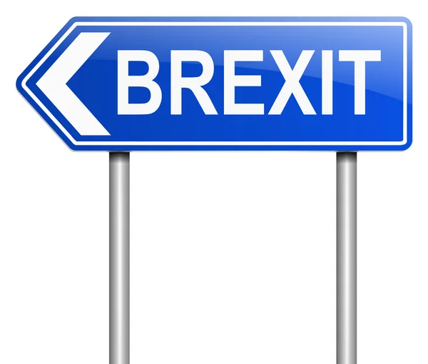 Brexit sign concept. — Stock Photo, Image