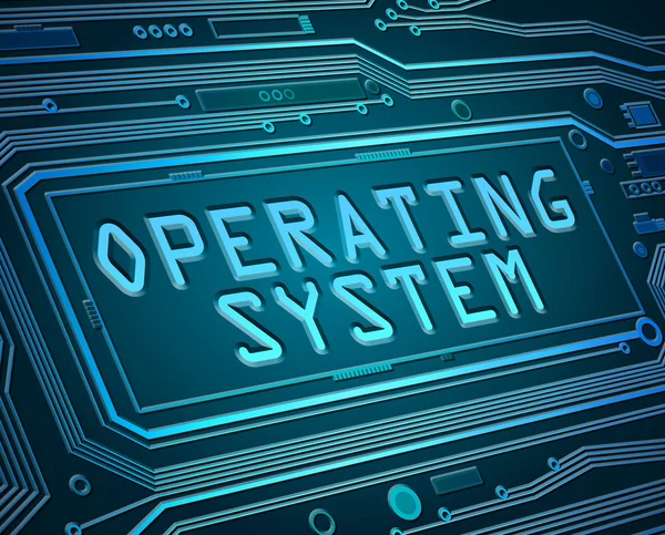 Концепція операційної системи . Ліцензійні Стокові Зображення