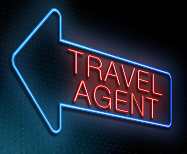 Travel agent concept. — Stock Photo, Image