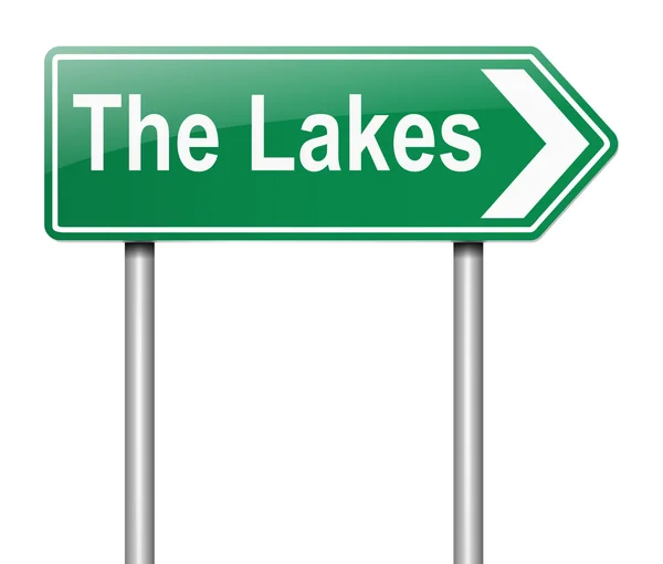 Lakes concept. — Stock Photo, Image