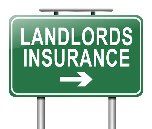 Landlords insurance concept. — Stock Photo, Image