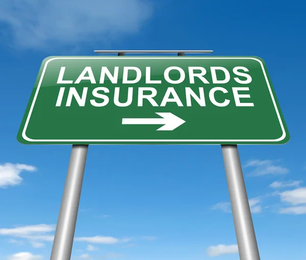 Landlords insurance concept. — Stock Photo, Image