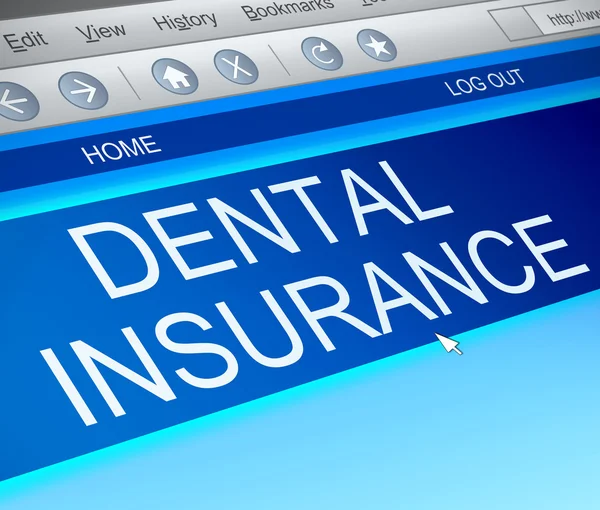 Dental insurance koncept. — Stockfoto