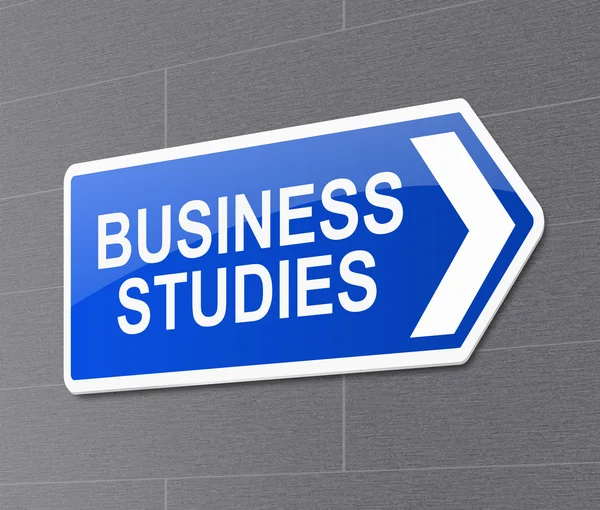 Business studies concept. — Stock Photo, Image