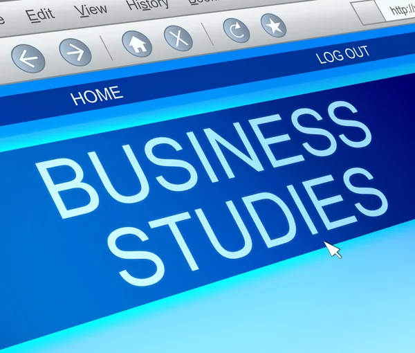 Business studies concept. — Stock Photo, Image