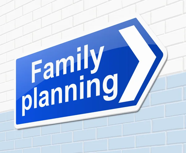 Familjeplanering koncept. — Stockfoto