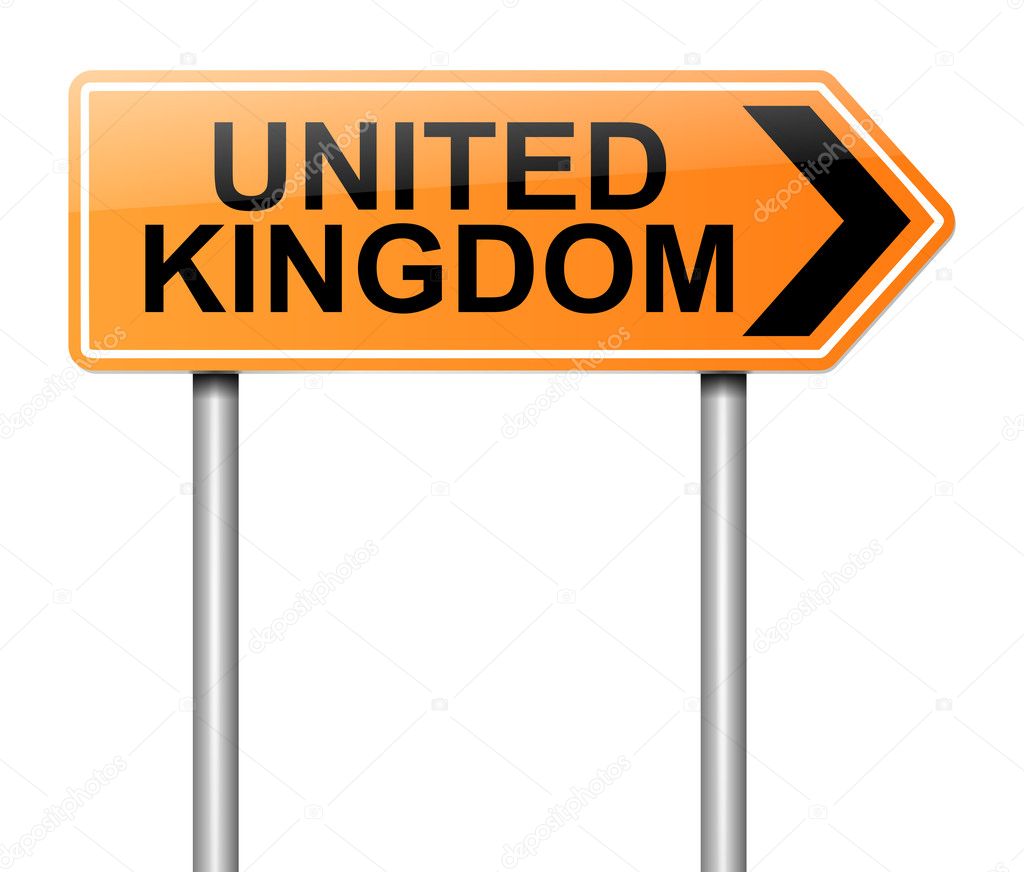 United Kingdom sign.