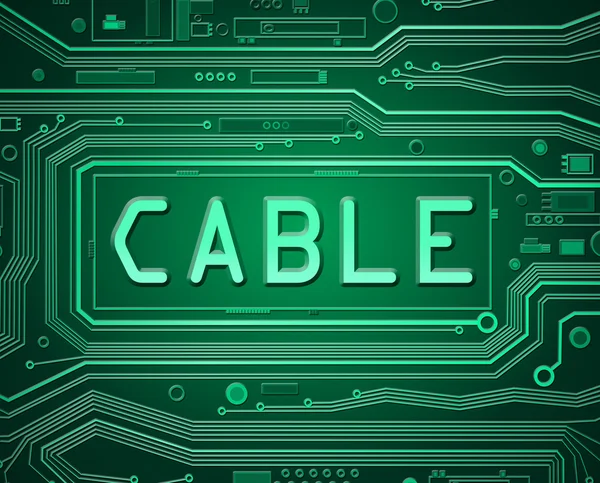 Cable concept. — Stock Photo, Image