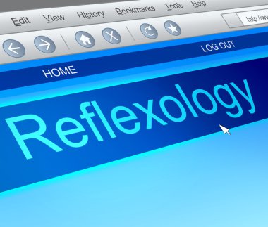 Refleksoloji kavramı.