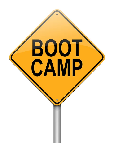 Bootcamp-Konzept. — Stockfoto