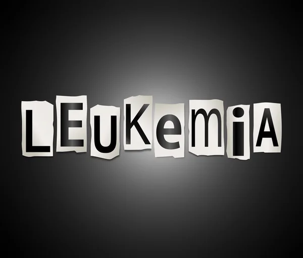 Leukemie concept. — Stockfoto