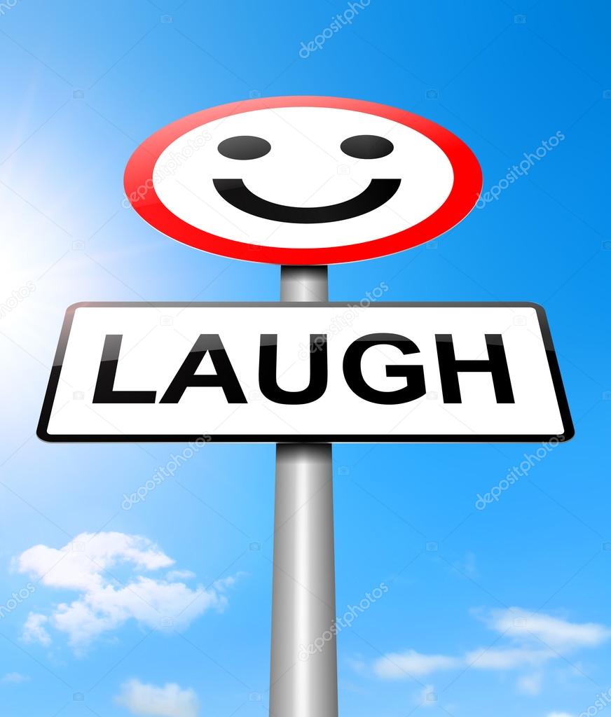 Laughter concept.