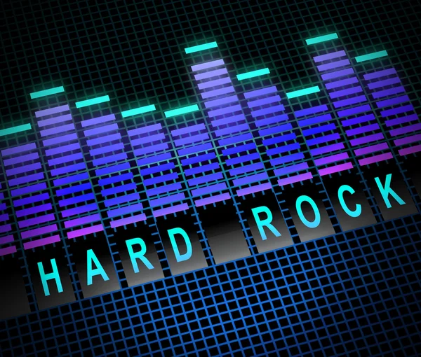 Conceito de hard rock . — Fotografia de Stock