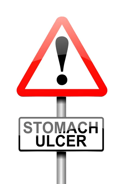 Stomach ulcer concept. — Stock Photo, Image