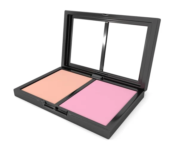 Cosmetic blusher compact powder — Stock Photo, Image