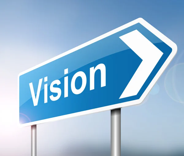 Vision-Konzept. — Stockfoto