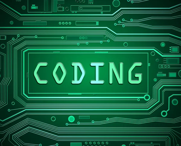 Coding concept. — Stock Photo, Image