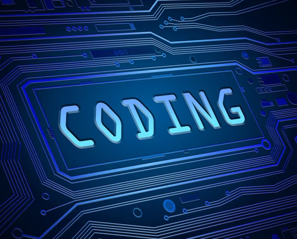 Coding concept. — Stock Photo, Image