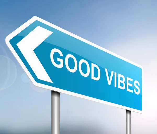 Good vibes concept. — Stock Photo, Image