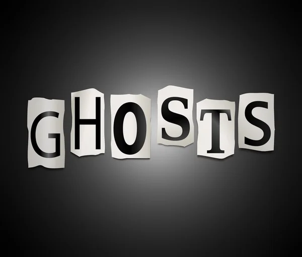 Ghost concept. — Stockfoto