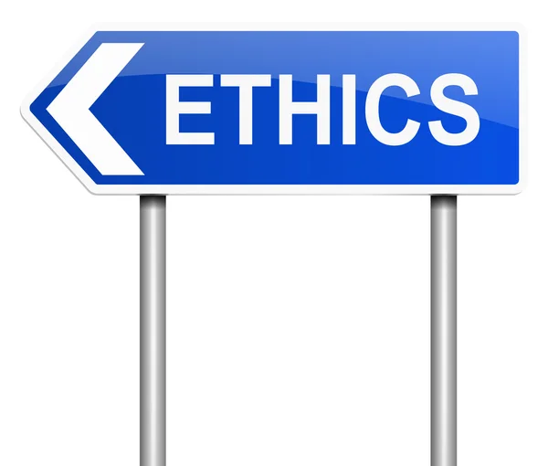 Concept d'éthique . — Photo
