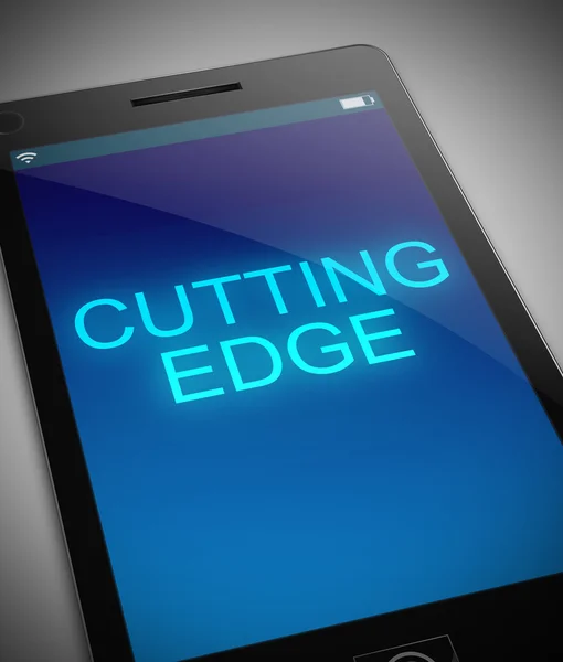 Cutting edge concept. — Stock Photo, Image