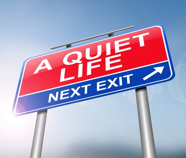 The quiet life. — Stock Photo, Image