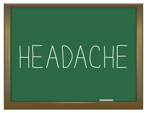 Headache concept. — Stock Photo, Image