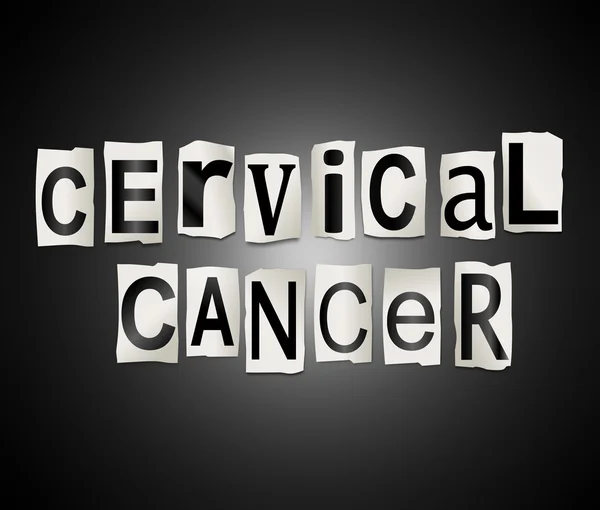 Cervical cancer concept. — Stock Photo, Image