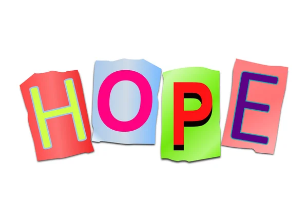Hope word concept. — Stock Photo, Image
