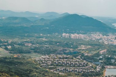 Sanya Hainan 'daki Çin etnik binaları ve nesneleri