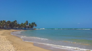 Tabatinga Sahili 'nin güzel manzarası, Natal, Brezilya