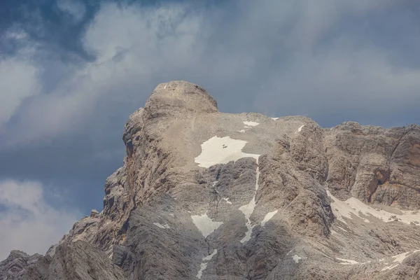 Панорама саммита Cima dei Preti, Доломиты — стоковое фото