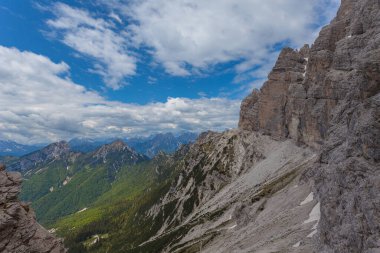 Cadore Dolomitleri ve Duranno Tepesi Panoraması