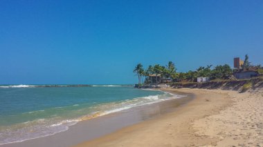Tabatinga Beach, Natal, Brezilya 'da avuç içi ve tatil beldesi