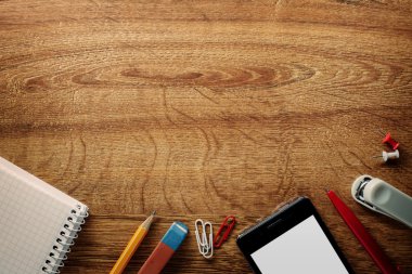 Sınır çeşitli ofis malzemeleri ve Kırtasiye