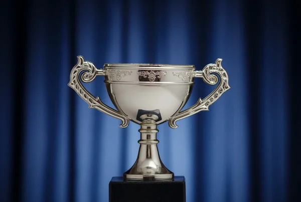 Silver Cup of winner — Stock Photo, Image