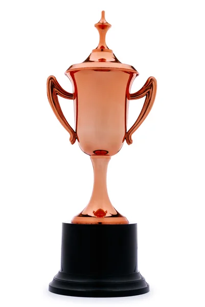 Bronze trophy for the third placed winner — Stock Photo, Image