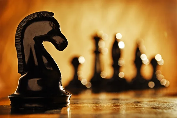 Chess knight . — Stock Photo, Image