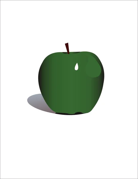 Green apple — Stock Photo, Image