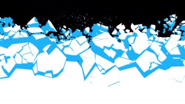 3D animasyon duvar yüzey tahribatı