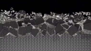 3D canlandırmalı yüzey tahribatı