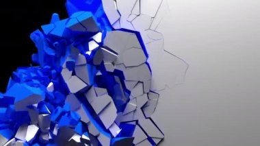 3D canlandırmalı yüzey tahribatı