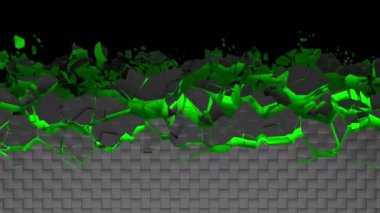 3D canlandırmalı yüzey tahribatı