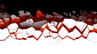 3D canlandırmalı yüzey tahribatı
