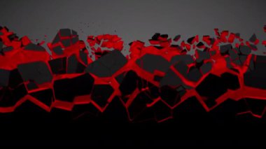 3D canlandırmalı yüzey tahribatı