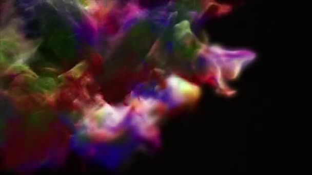 Belle animation de particules — Video
